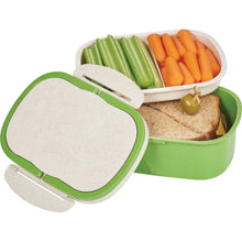 Load image into Gallery viewer, Plastic & Wheat Straw Lunch Box Container